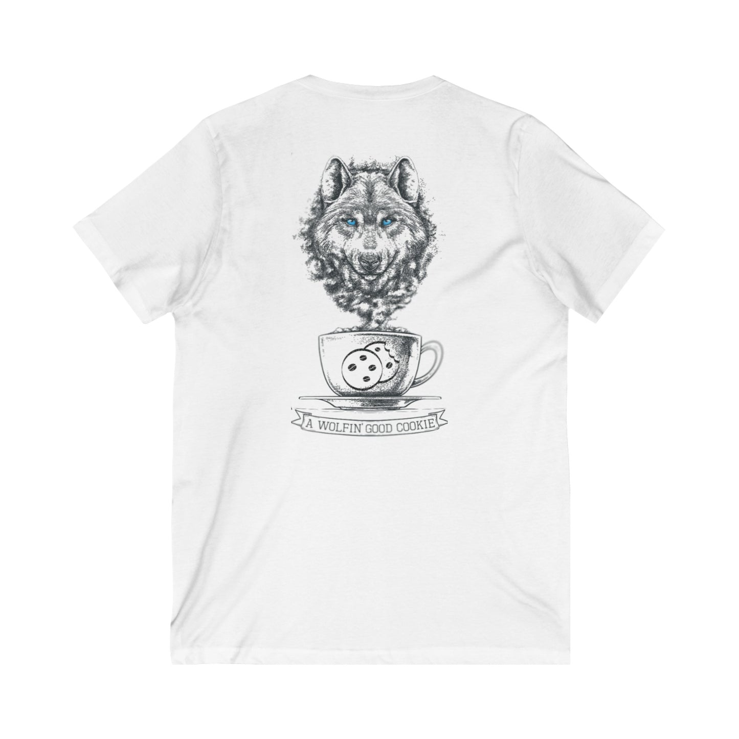 Milford's Mochas Unisex Jersey Short Sleeve V-Neck Tee