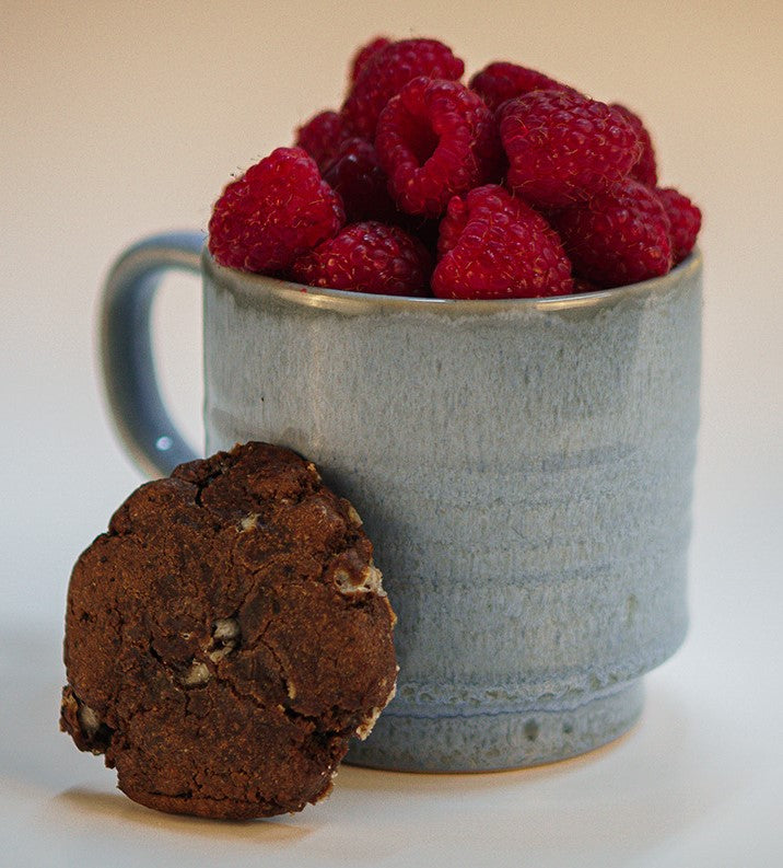 Raspberry Mocha Box of 24 Individually Packaged Cookies.