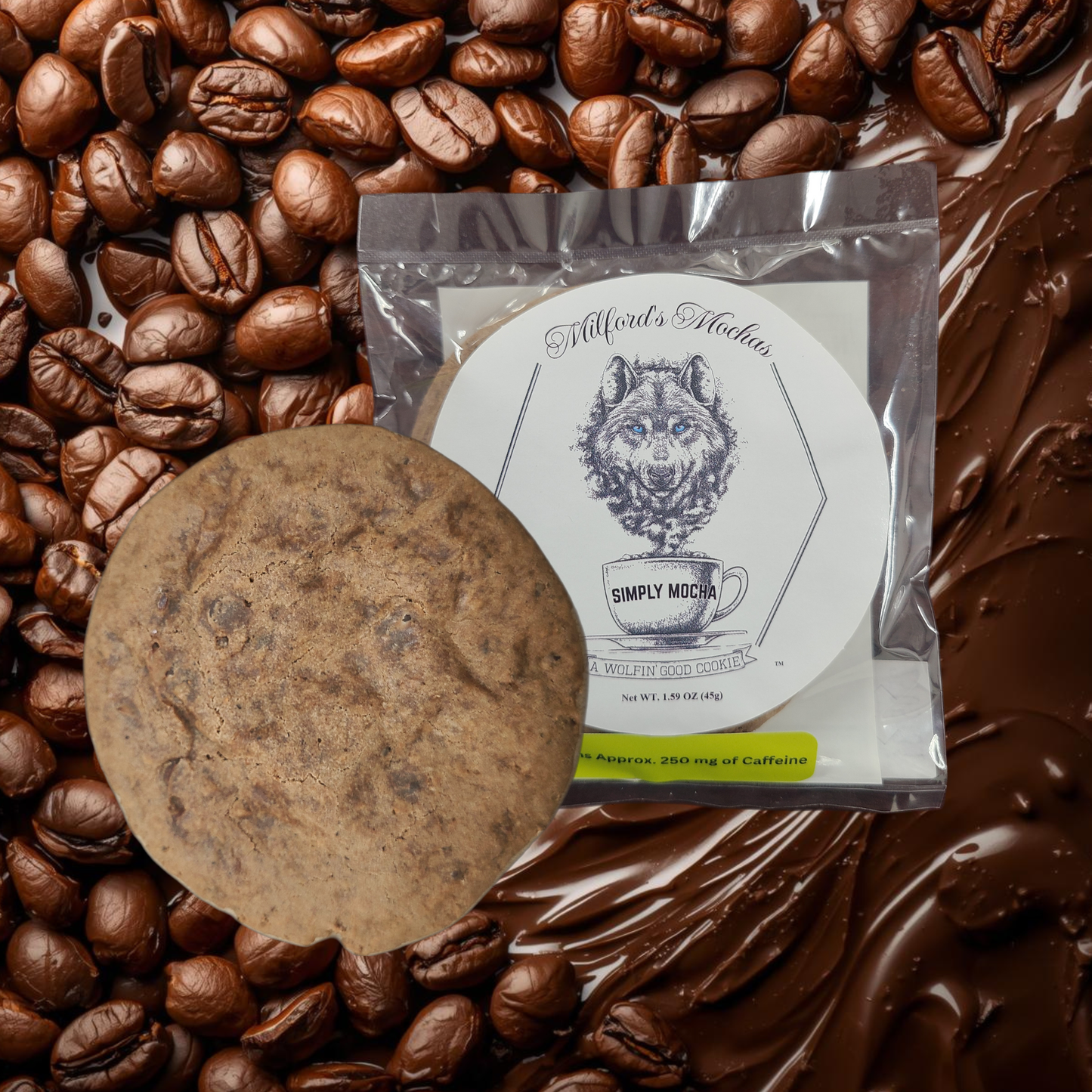 A Mixed Box of 24 Individually Packaged Cookies